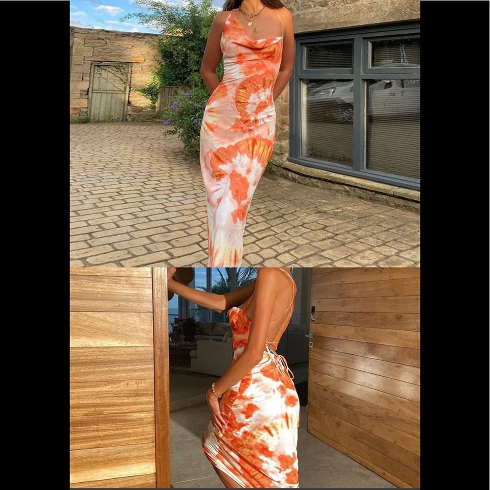 Tie dye Maxi Dress